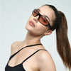 Y2K Silver Retro Sunglasses