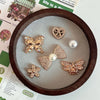 Sparkling Rhinestone Shoe Charms Set
