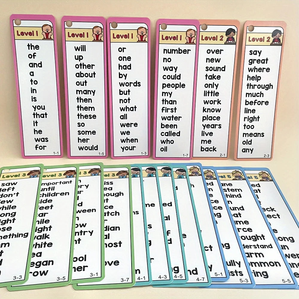Sight Words Flash Cards for Kids – 1000 Double-Sided Learning Cards