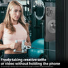 Magnetic Gym Phone Mount for Hands-Free Workout Videos