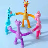 Suction Cup Giraffe Pop Tube Toy