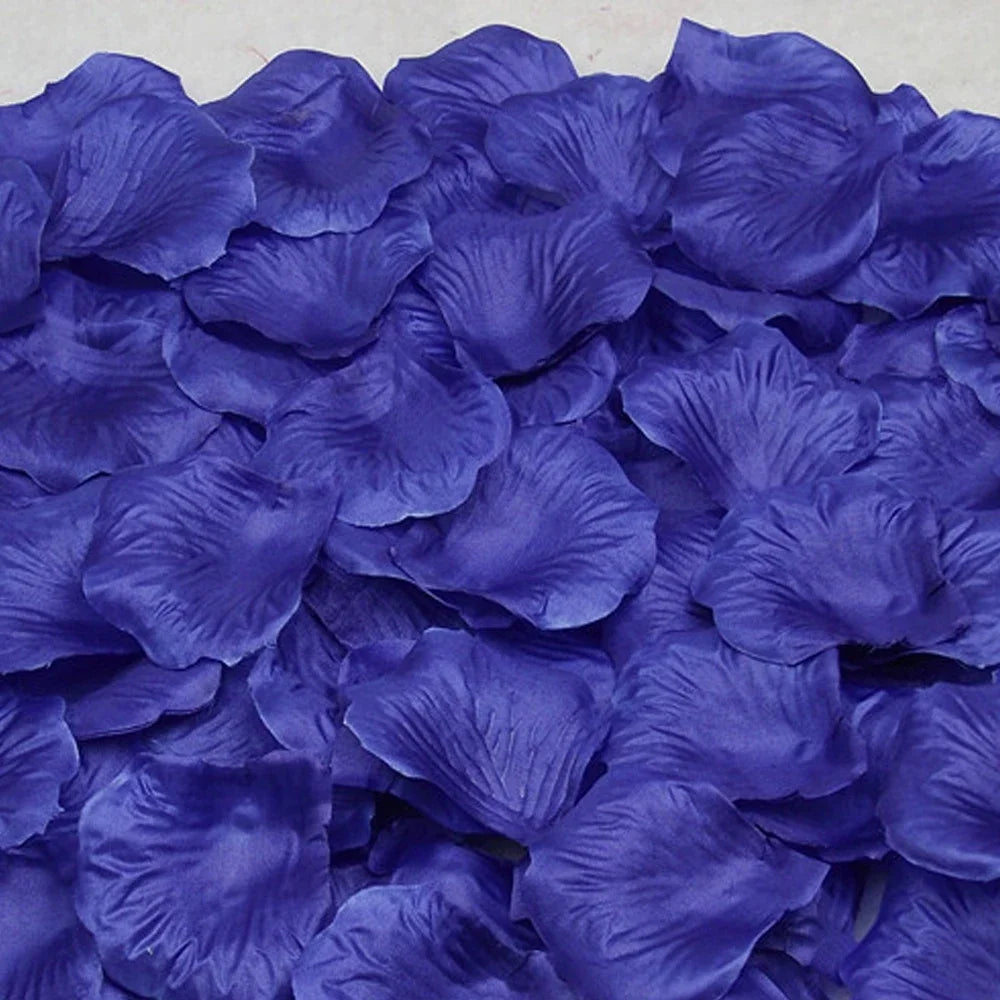 Soft Silk Artificial Rose Petals (25 Colors)