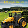 Remote-Controlled Farm Tractor Toy with Realistic Engineering Details