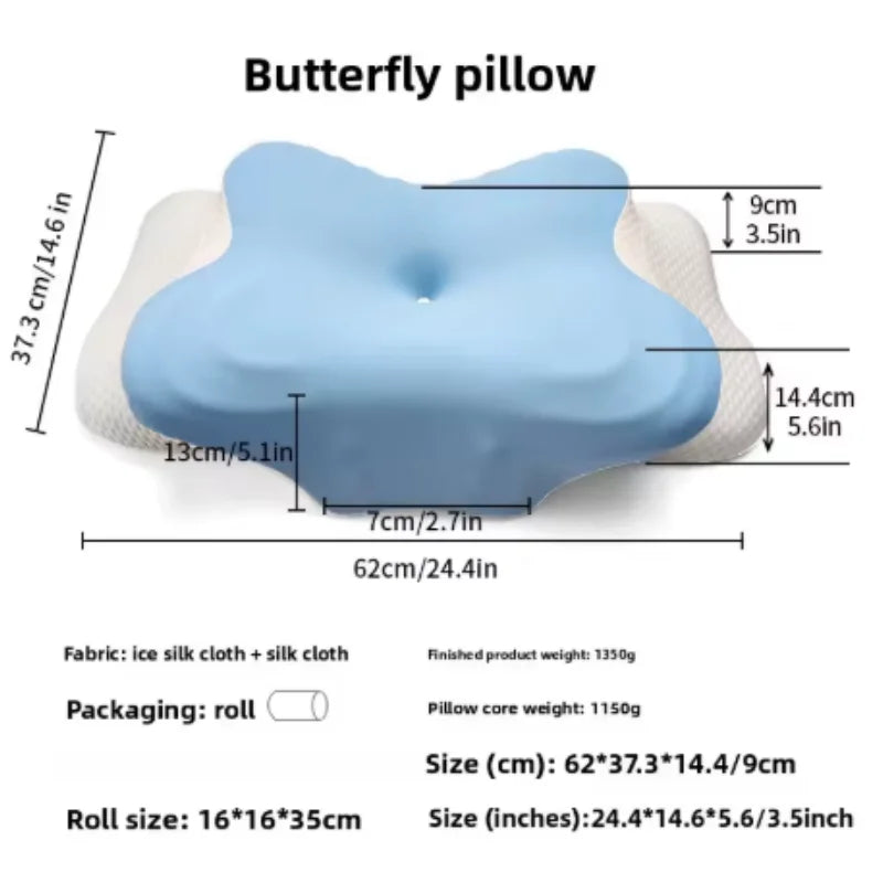 Ergonomic Memory Foam Cervical Pillow