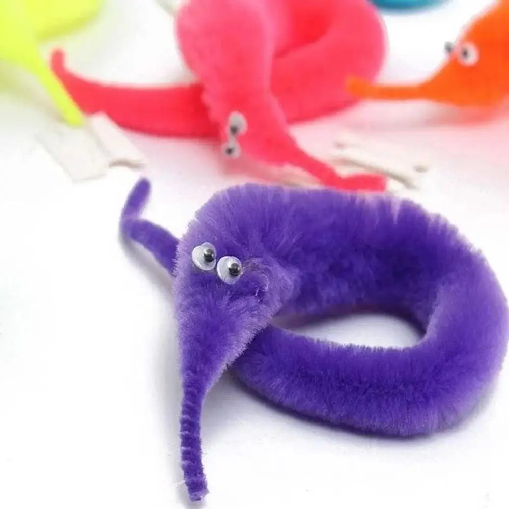 Wiggly Twisty Magic Worm Toy with Invisible String