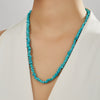 Collar con Colgante de Turquesa y Plata de Ley 925