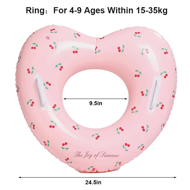 Inflatable Swim Tube with Comfort Handle