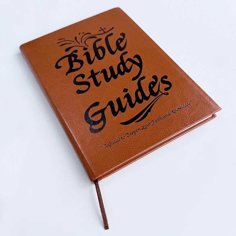 Cahier d'étude biblique avec sangle signet