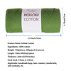 Soft Hollow Cotton Yarn for Knitting and Crochet