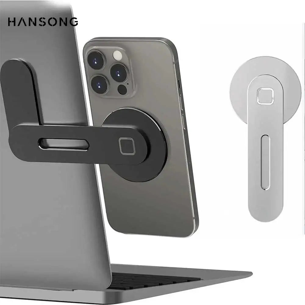 Magnetic Car Phone Mount with 360° Rotation & Foldable Design