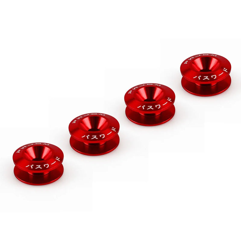 Aluminum Quick Release Fastener Kit for Car Bumpers & Hatch Lids
