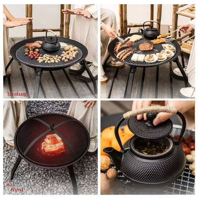 Compact Portable Charcoal BBQ Grill