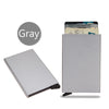 Slim RFID-Blocking Metal Wallet