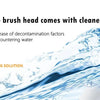 Wall-Mounted Disposable Toilet Brush Set with Refill Heads