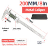 Stainless Steel Digital Caliper with LCD Display
