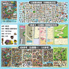 A collection of 3D interior design stickers and scrapbook album pages featuring various decorative elements.