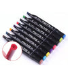 Double-Headed Art Marker Set for Drawing, Sketching & Manga