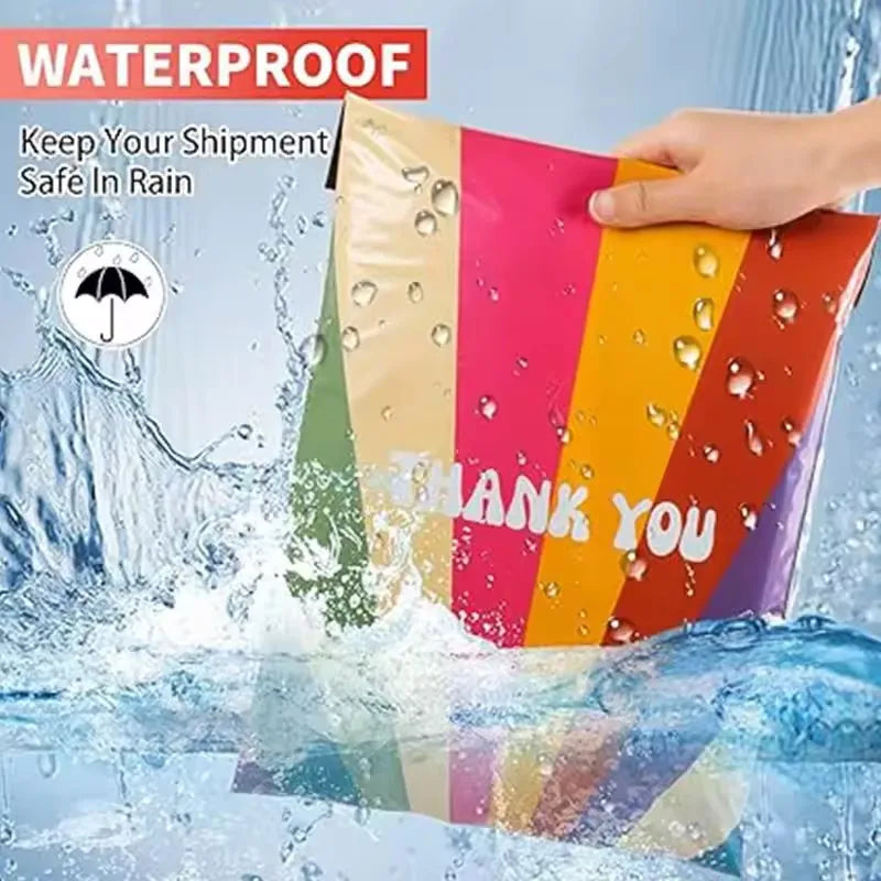 Floral Waterproof Self-Seal Mailing Bags