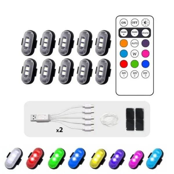 Wireless Remote-Controlled LED Strobe Light