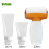 Three sizes of wall paint repair rollers are shown: 300ml, 100ml, and 500ml.
