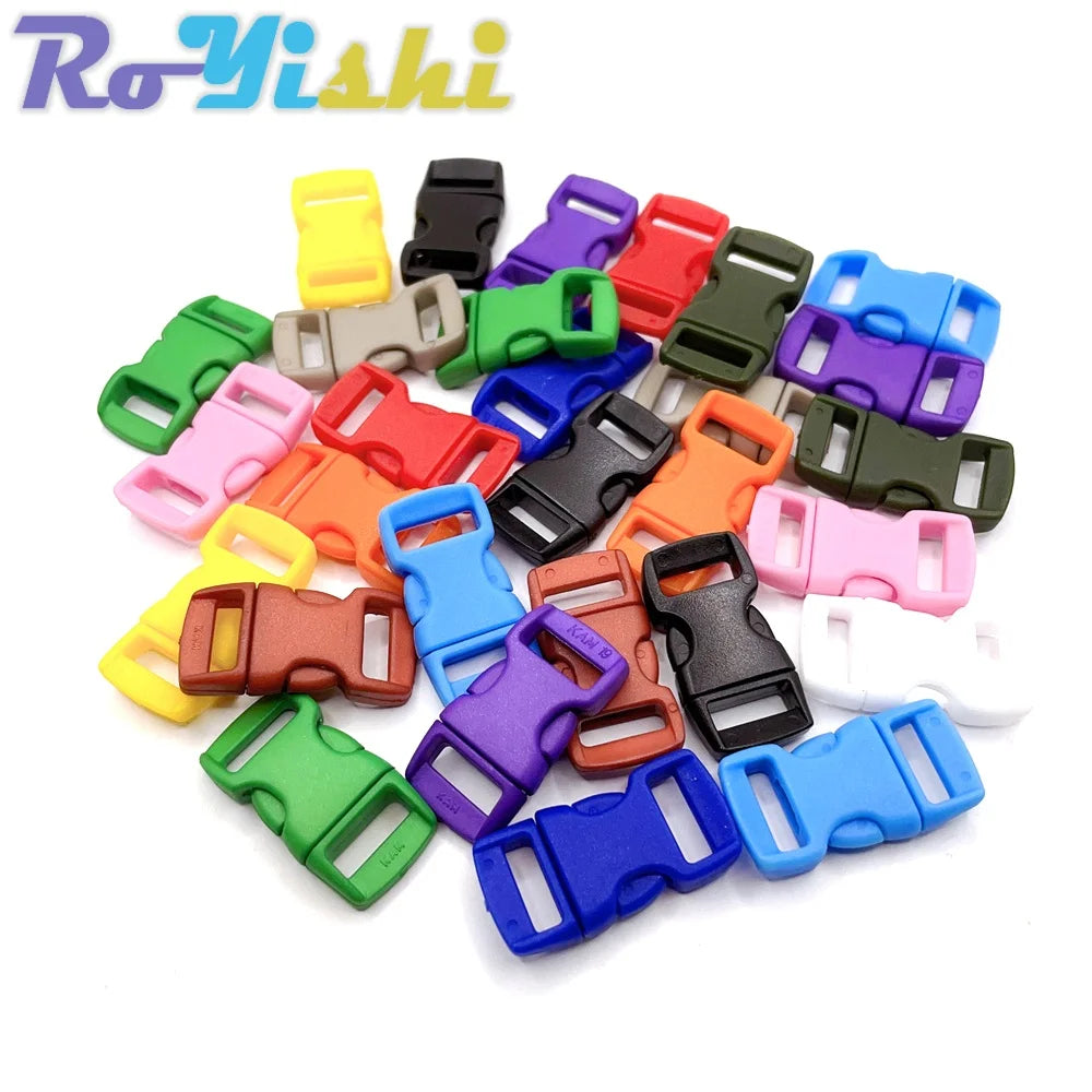 Plastic Side-Release Buckles for Paracord Bracelet Projects