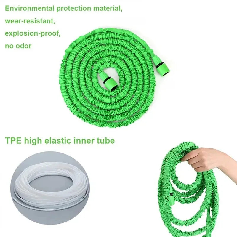 Expandable Garden Hose - Lightweight & Flexible Watering Solution