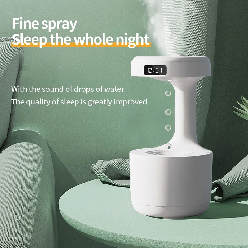 Levitating Air Humidifier with LED Night Light