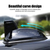 A black aerodynamic curve design for a car antenna signal booster.