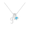 Heart-Shaped Initial Pendant Necklace