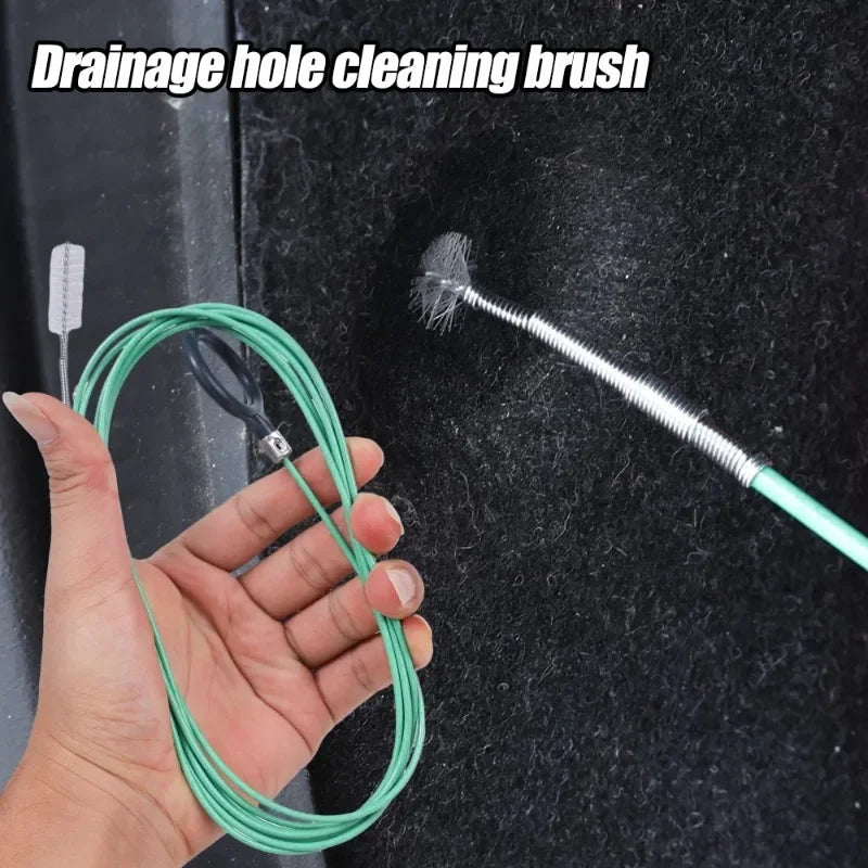 Car Drain Hose Unclogger Cleaning Brush (2m)