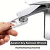 2-in-1 Faucet Aerator Wrench & Bubbler Tool