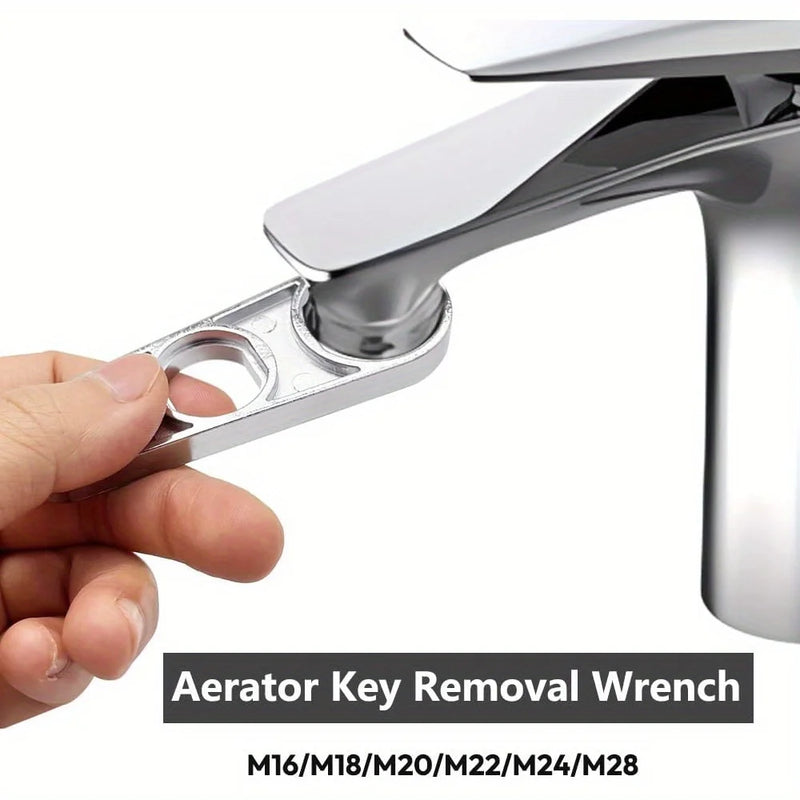2-in-1 Faucet Aerator Wrench & Bubbler Tool
