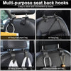 Universal Car Headrest Hooks (4-Pack) – Organize Handbags, Groceries & Jackets