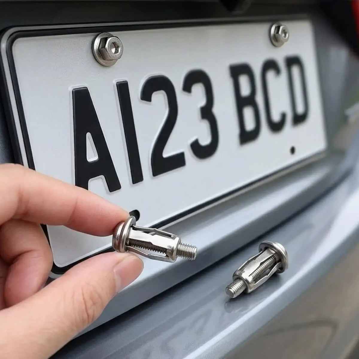 Stainless Steel Petal Rivet Nuts for Secure Panel and License Plate Mounting