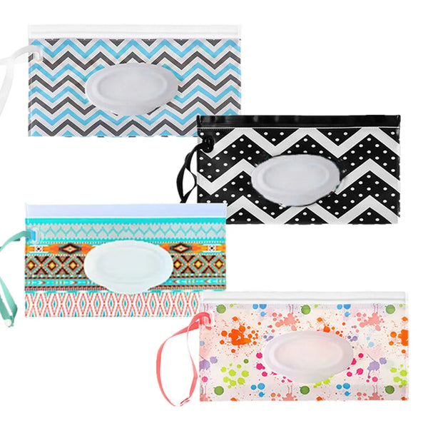 EVA Flip-Top Wet Wipes Pouch for Baby Strollers