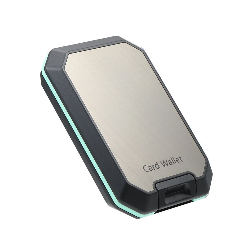 Slim RFID-Blocking Wallet with Removable Money Clip