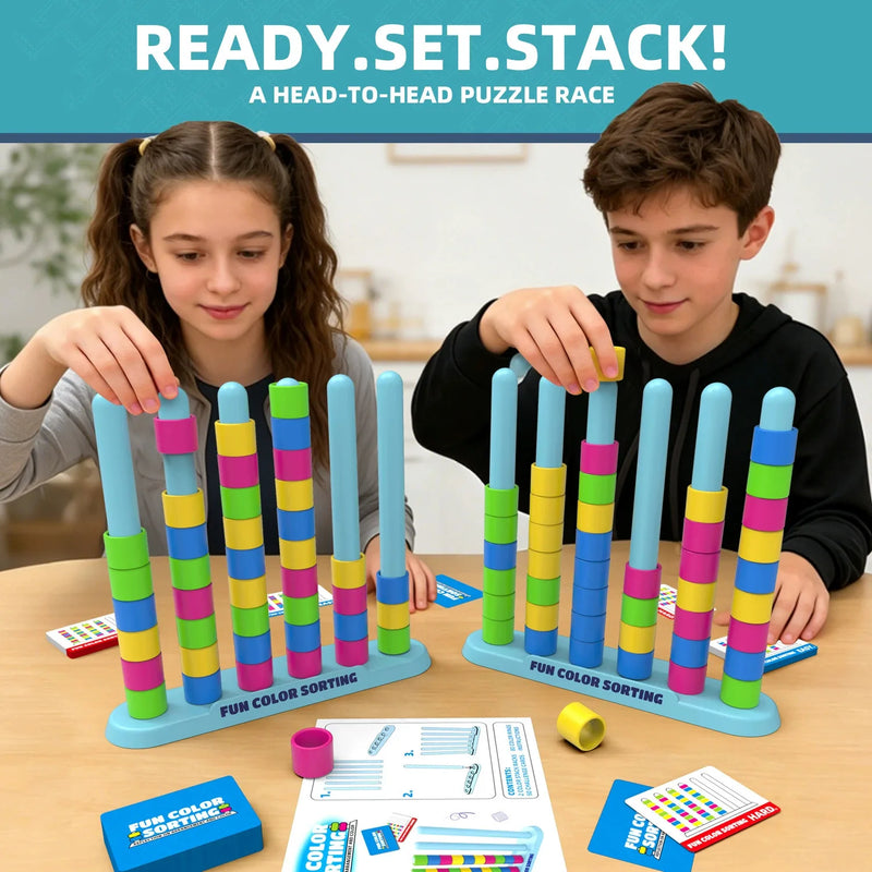 Jeu de Stratégie Color Stack