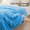 Ultra-Soft Striped Flannel Throw Blanket
