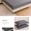 Waterproof Fitted Bed Sheet with 360-Degree Elastic Band