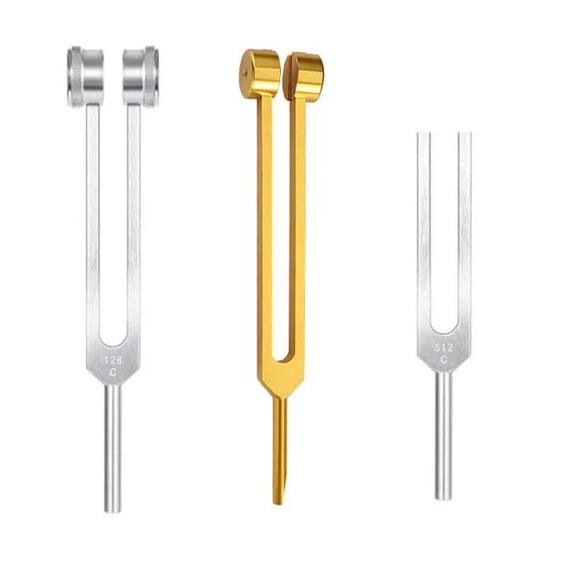 Chakra Healing Tuning Fork Set for Sound Therapy and Meditation