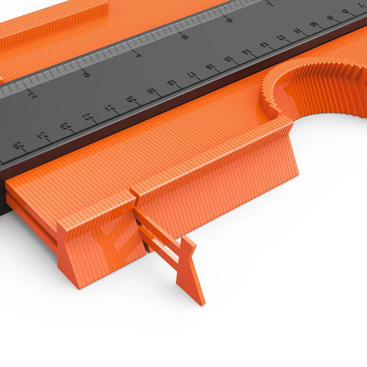 Adjustable Contour Gauge with Lock – 3-in-1 Profile Duplicator for Precise Marking