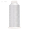 80-Color Polyester Embroidery Thread Set with Large 4000m Spools