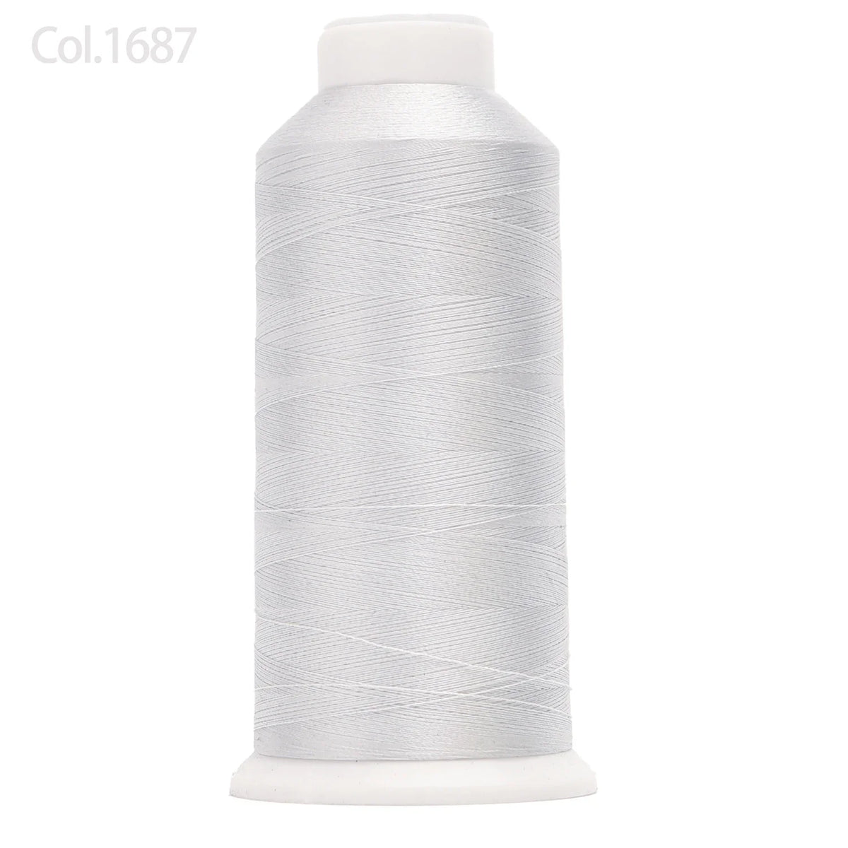 80-Color Polyester Embroidery Thread Set with Large 4000m Spools