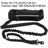Hands-Free Reflective Dog Leash with Waist Pouch