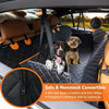 Heavy-Duty Dog Car Seat Cover with Hammock Design
