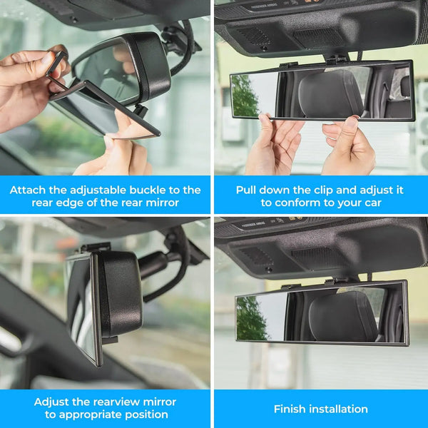 Universal Panoramic Convex Rearview Mirror