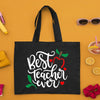 Sac Tote en Toile Durable pour Enseignants