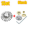 Carbon Steel Wire Brush Trimmer Head for Weed & Grass Cutting