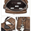 Vintage Leather Messenger Bag for Men – Classic Crossbody Shoulder Bag