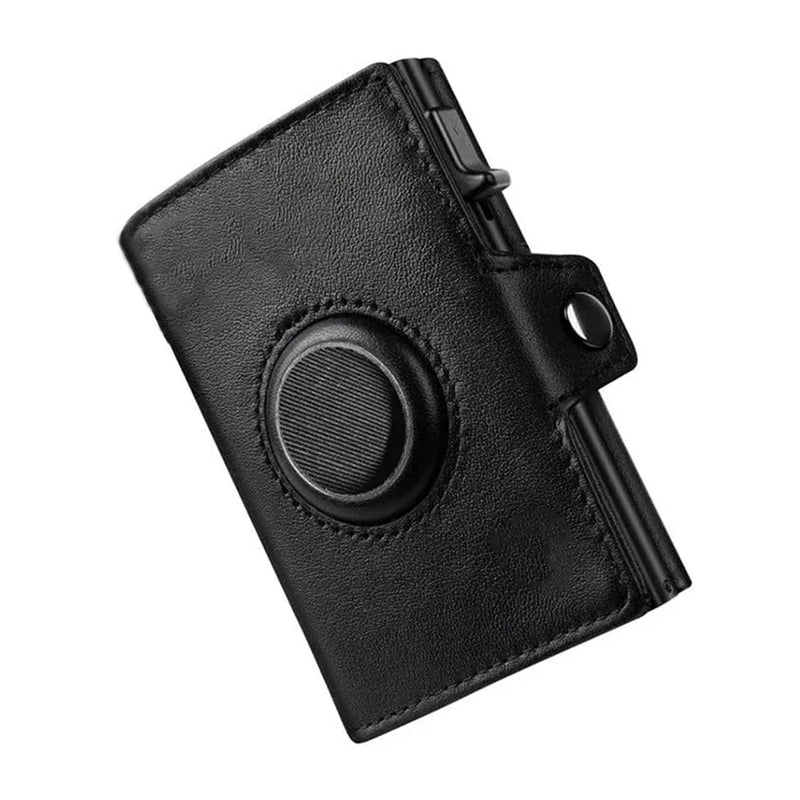 محفظة رقيقة مانعة للتتبع RFID مع حامل لـ AirTag